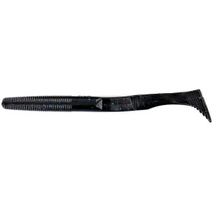 Yamamoto 5'' Swimsenko Swimbait Black W/Lg Blue Flk
