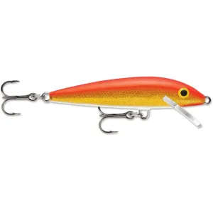 Rapala Original Floating 07 Minnow Gold Fluorescent Red