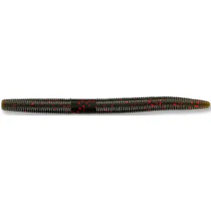Yamamoto 5" Senko Soft Stickbait Grn Pumpkin/Lg Red