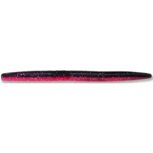 Yamamoto 5" Senko Soft Stickbait Blk/Red W/Silver
