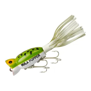 Arbogast Hula Popper 760 Topwater Frog White Belly