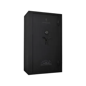 Browning Yellowstone Fire-Resistant 49 Gun Tall Safe Diamond Black