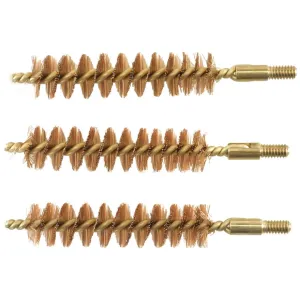 Tipton Best Bronze Rifle Bore Brush 44 Caliber 8-32 Threads 3PK