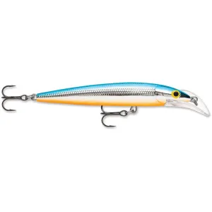 Rapala Scatter Rap Deep Husky Jerk 10 Jerkbait Silver Blue