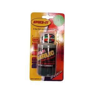 Spike-It Dip-N-Glo Garlic Scented Lure Dye Lime 2oz