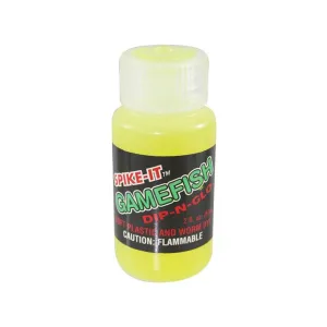 Spike-It Dip-N-Glo Gamefish Scented Lure Dye Chartreuse 2oz
