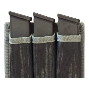 G.P.S. Hook and Loop Universal 3 Magazine Pistol Pouch
