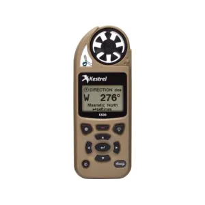 Kestrel 5500 Electronic Hand Held Weather Meter Tan