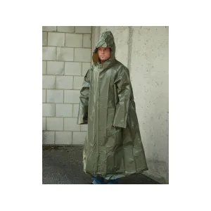 Military Surplus Czech Poncho Grade 2 OSFM Olive Drab