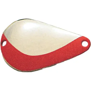 Acme K.O. Wobbler Spoon Gold Fluorescent Orange Stripe 3/4 oz