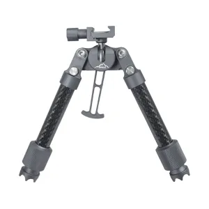 Rugged Ridge Outdoor Gear Extreme Pod 2 Carbon Fiber Bipod Picatinny Mount 10-14 Inches Black