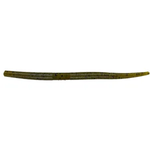 Yamamoto Thin Senko Soft Stickbait Grn Pumpkin/Blk Flk