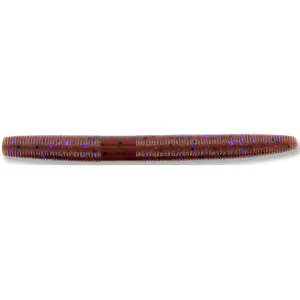 Yamamoto 4" Senko Soft Stickbait Cinnamon/Blk&Purp Flk