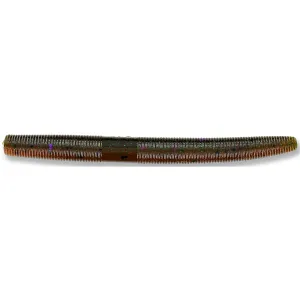 Yamamoto 4" Senko Soft Stickbait Dk Grn Pmpkn/Amber Lam