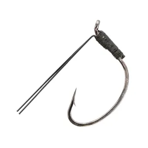 Gamakatsu Wicked Wacky Worm Hook #1/0 Black 3PK