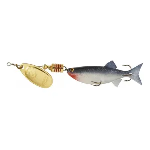 Mepps Comet Mino Inline Spinner 2 1/2" with Shad Mino Gold Blade 1/4 oz