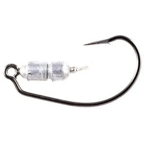 Owner Phantom Tube Hook 3/0 Hook #1/8 oz. Black Chrome 4PK