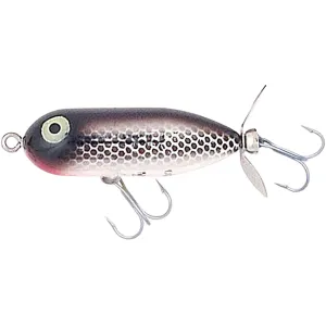 Heddon Tiny Torpedo Topwater Black Shiner Glitter
