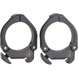 Revic 35mm Hinged Picatinny Scope Rings Matte Black Medium