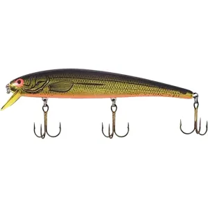 Bomber Long A Jerkbait 4.5" Gold Chrome Orange Belly