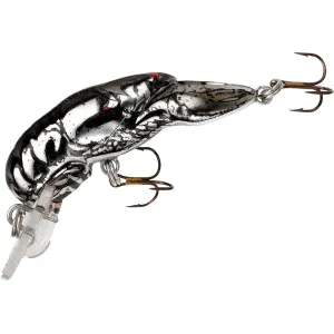 Rebel Teeny Wee Craw Crankbait Chrome Black Back