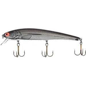 Bomber Long A Jerkbait 4.5" Chrome Black Back