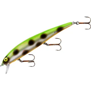 Bomber Long A Jerkbait 4.5" Pearl Green Back Orange Belly