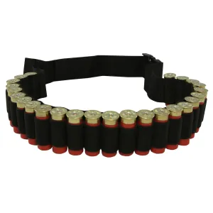 MidwayUSA Shotgun Shell Ammo Belt 25-Round Black