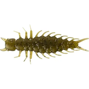 Great Lakes Finesse Juicy Hellgrammite 2.4" Creature Green Pumpkin