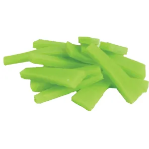 Fishbites Fish'n Strips Longer Lasting Bait Strip Shrimp Scent Chartreuse