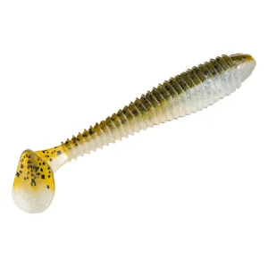 Strike King Rage Swimmer 3 1/4" Swimbait Green Pumpkin Pearl Belly
