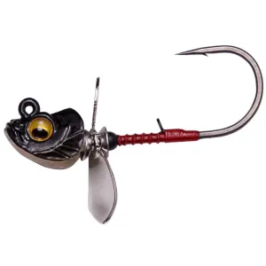 Megabass Okashira Screwhead 1/8oz Swimbait Jighead Shadow Spawn