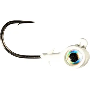 Z-Man Trout Eye X 1/8oz Swimbait Jighead Pearl/Pearl