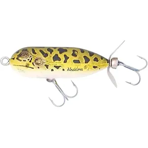 Heddon Teeny Torpedo Topwater Natural Leopard Frog