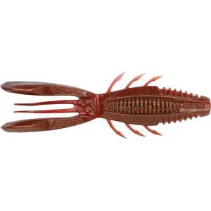 Rapala Crush City Bronco Bug 4 Creature Ox Blood Red Flake