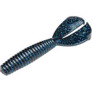 Strike King Rage Magnum Menace Grub 4" Black Blue