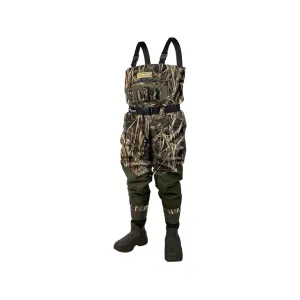 Frogg Toggs Men's Grand Refuge 3.0 1200 Gram Insulated Breathable Boot Foot Chest Waders Realtree Max-7 Regular 8