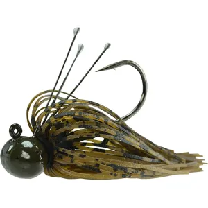 Picasso Aaron Martens Tungsten Football Jig Green Pumpkin Tiger 3/8 oz 4/0