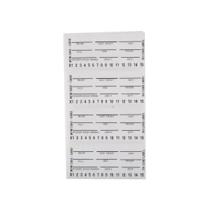 MTM Peel and Stick Reloader's Labels Shotgun 50PK