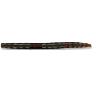 Yamamoto 6" Senko Soft Stickbait Grn Pumpkin/Lg Red