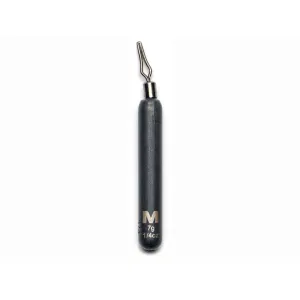Mustad Skinny Drop Shot Weight 1/4oz Tungsten Black 3PK