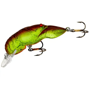 Rebel Wee Craw Crankbait Chartreuse Brown