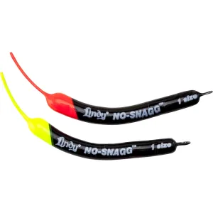 Lindy No Snagg Slip Sinker 1oz Lead Black 2PK