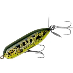 Heddon Baby Torpedo Topwater Natural Leopard Frog