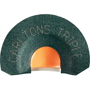 Wayne Carlton's Triple Reed Tone Trough Diaphragm Elk Call