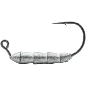 Core Tackle TUSH 3/16 oz Weighted Swimbait Hook #2/0 Unpainted 3PK