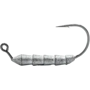 Core Tackle TUSH 3/8 oz Weighted Swimbait Hook #4/0 Unpainted 3PK