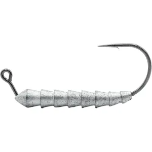 Core Tackle TUSH 3/4 oz Weighted Swimbait Hook #7/0 Unpainted 2PK