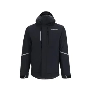 Simms Men's Challenger Insulated Rain Jacket Black Medium