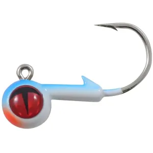 Northland Tungsten Short Shank 1/8oz Round Ball Jighead Glo Moonlight